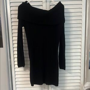 Candie's Black Long Sleeve Dress